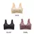 3 peças sutiãs push up bralette sem fio feminino-5cm de elevação natural, re - loja online