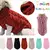 Novo Pet Pequeno Pet Dog Roupas Camisola Moda Outono Inverno Sólidos Massa Frit - Seuconfortotche