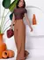 Calça feminina pantalona elegante com bolso dia dos namorados - Seuconfortotche