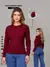 Vendedor Indicado Blusa Feminina Básica Branco Manga Longa Dia a Dia Todas Ocasiões Inverno - Seuconfortotche