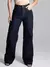 Calça Feminina Wide Leg Sawary Elastano Confortável Premium Original Simples Bolso Zíper Botão Diário inverno na internet