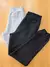 kit 2 calças moletom punho flanelada quentinha com bolsos - Seuconfortotche