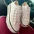 Tenis Feminino Casual Plataforma Branco Lona