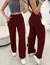 Calça Feminina Lanzinha Pantalona Moda Inverno - comprar online