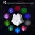 Mini Projetor Luminaria Abajur Galaxia Galaxys Wi-fi Touch Estrelas 6 Luas Nebul - loja online
