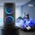 Caixa de som bluetooth grande amplificação pintura led rgb grasep ultra potên na internet