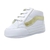 Baby Tênis Botinha Branco e Dourado - comprar online