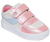 Tenis Pimpolho Branco Rosa e Azul