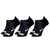 Kit 3 Pares Meias Invisível Puma Sapatilha Adulto Original