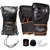 Kit luva de Boxe Muay Thai Naja Black + Bandagem + Protetor Bucal - comprar online
