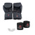 Kit luva de Boxe Muay Thai Naja Black + Bandagem + Protetor Bucal
