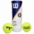 Bola de Tênis Wilson Roland Garros All Court tubo 3 bolas - comprar online