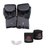 Kit luva de Boxe Muay Thai Naja Black + Bandagem + Protetor Bucal na internet