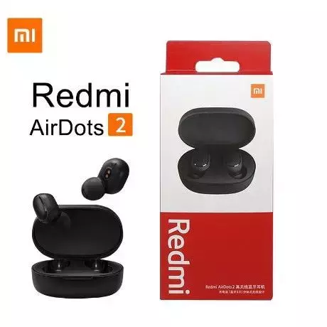 Fone Bluetooth Redmi Airdots 2: Sem Fio, Baixa Latência