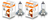 Pack X 2 Dos Lamparas H7 Osram 12v 55w Original Alemana Auto