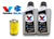 Kit Aceite Valvoline 10w50 + Filtro Bajaj Rouser Ns As 200