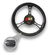 Cubre Volante Negro Premium Cuero Para Auto 37 / 39cm