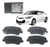 Pastillas De Freno Delanteras Lpr Veloster Elantra I30