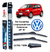 Kit Juego Escobillas Delanteras Volkswagen Up! 2014 A 2023