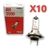 Pack 10 Lamparas H7 12v 55w Premium Wega Original - comprar online