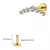 Brinco Bravura Shine - comprar online