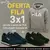 3X1 FILA: 2 PARES DE FILA EURO JOGGER + BUZO DE REGALO