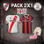 2X1 CAMISETA DE RIVER / TITULAR + SUPLENTE + GORRO DE REGALO