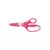 Tesoura infantil Fiskars de 5" com ponta rosa, para crianças de 4 a 7 anos, tesoura para escola primária - Usbrbox