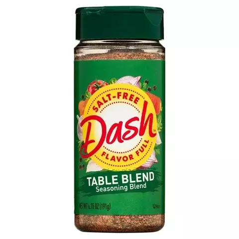 Tempero Dash Table Blend, sem sal, Kosher, 6,75 oz 180g
