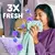 Lenços para Secadora Gain Super Sized, Relax, Aroma Dewdrop Dream, 130 unidades - comprar online