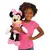 Bicho de pelúcia Disney Minnie Mouse de 48cm, brinquedos infantis para crianças a partir de 2 anos na internet