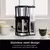 Imagem do Cafeteira Ninja de aço inoxidável para 12 xícaras, jarra de vidro, CE250
