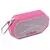 Caixa de som portátil sem fio magnética Altec Lansing HydraMini 2.0 EverythingProof Bluetooth rosa