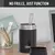 Pote térmico para alimentos Thermos de 16 oz com colher dobrável preto fosco - comprar online