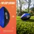 Bola de Futebol de Espuma NERF Infantil - Pro Grip para Jovens - Azul - 9 - loja online