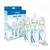 Dr. Brown's Natural Flow Anti-Cólicas Opções+ Mamadeira Estreita, 8oz, Pacote com 3 + HappyPaci
