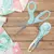 Conjunto de tesoura de costura e cortador rotativo Westcott de 8", titânio, azul, floral, pacote com 2 - comprar online