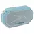 Caixa de som portátil sem fio magnética Altec Lansing HydraMini 2.0 EverythingProof Bluetooth azul claro - Usbrbox