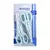 Tesoura para artesanato Westcott, bordas de papel, 6", padrões Majestic/Pinking, para artesanato, azul/branco, pacote com 2