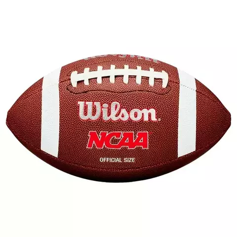 Bola de futebol americano Wilson NCAA Red Zone Composite, tamanho oficial (14 anos ou mais)