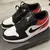 Air Jordan 1 Low – Black Toe Red/White - loja online