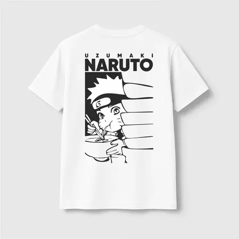 Remera Naruto Uzumaki - Blanco - comprar online