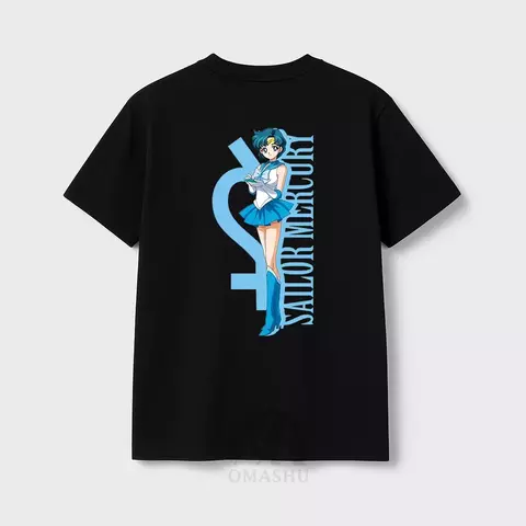 Remera Sailor Moon - Mercury - Negro - comprar online