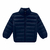 Jaqueta Puffer Infantil Menina Marinho Kyly com Forro Quentinho e Zíper Reforçado - comprar online