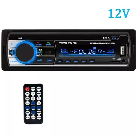 Rádio Automotivo com Bluetooth