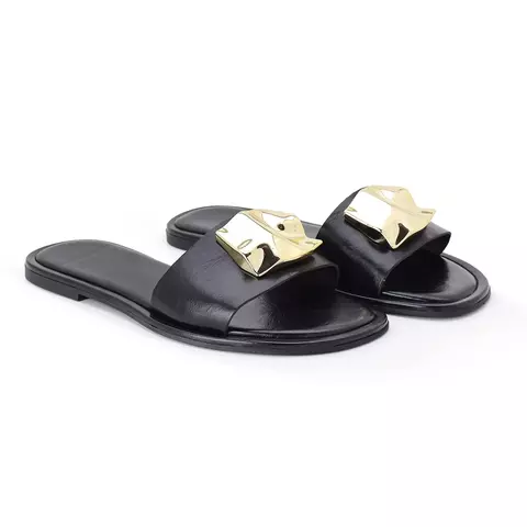 Rasteira Trancoso Preto Premium | Pronta Entrega + Frete Grátis - comprar online