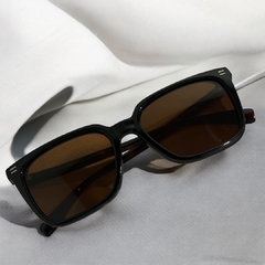 Óculos de sol Sophia, retangular, Proteção UV400. - Magone