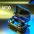 Auriculares In-ear Gamer Inalámbricos M10 Negro Con Luz Led - comprar en línea