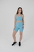 Conjunto Short Legging Bolso + Top Soft Blue na internet