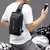 Bolsa de peito antifurto masculina, bolsa de ombro com carregamento usb, pacote - loja online